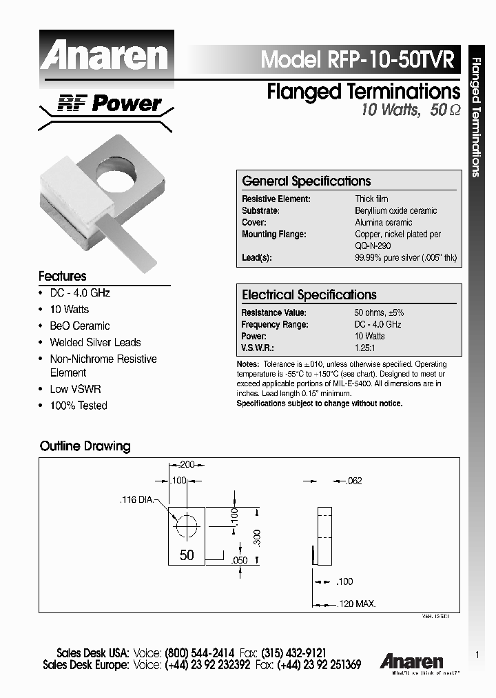 RFP-10-50TVR_4221085.PDF Datasheet