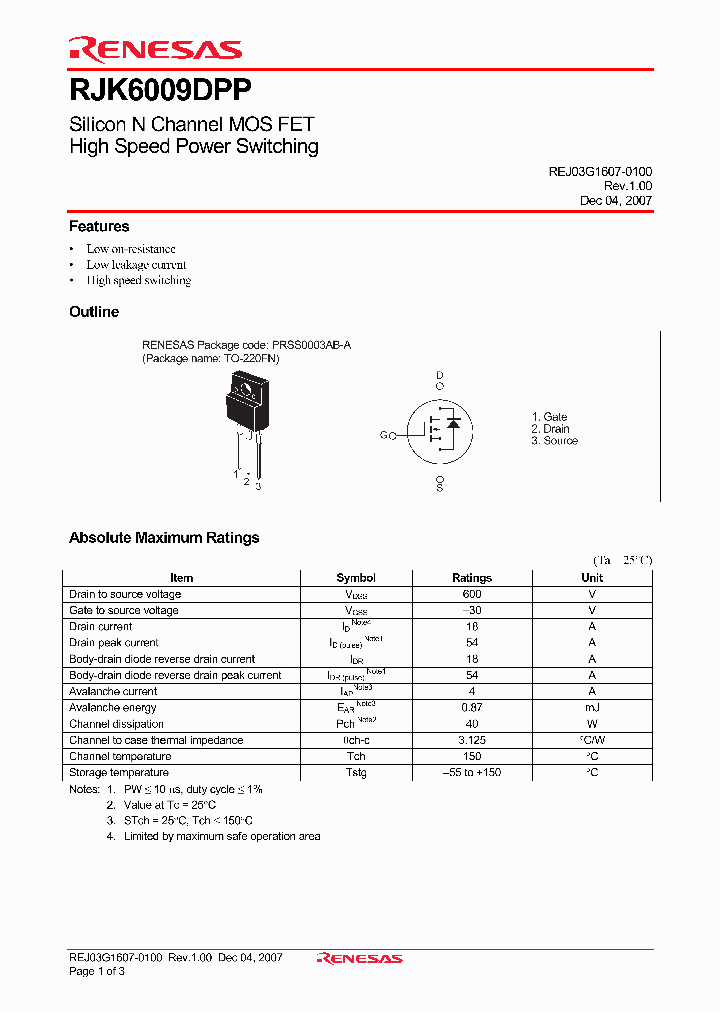 RJK6009DPP_4243361.PDF Datasheet