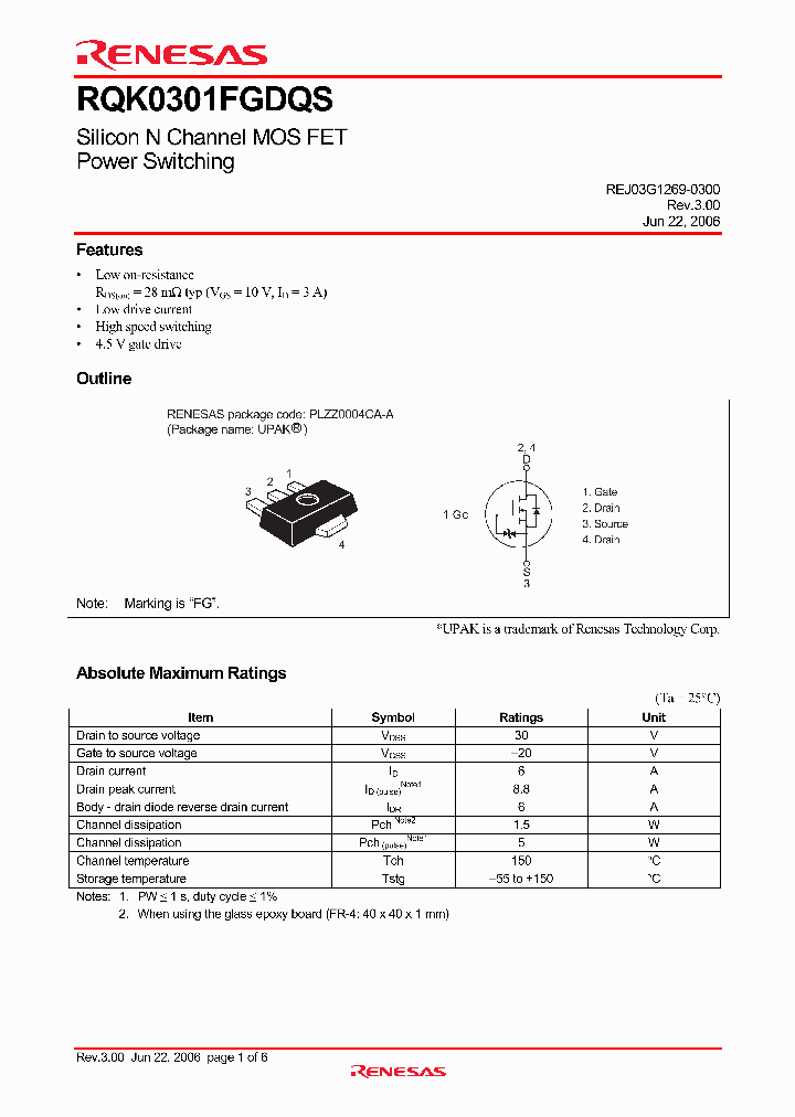 RQK0301FGDQS_4250369.PDF Datasheet