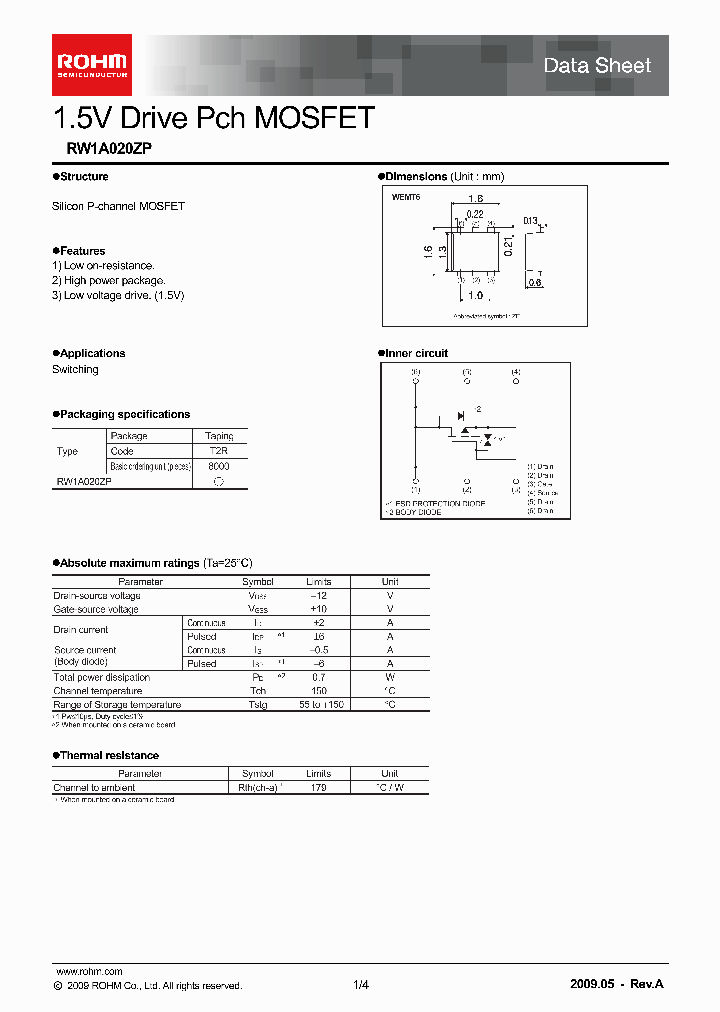 RW1A020ZP_4641010.PDF Datasheet