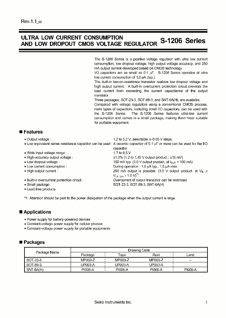 S-1206B47-I6T2G_4505609.PDF Datasheet