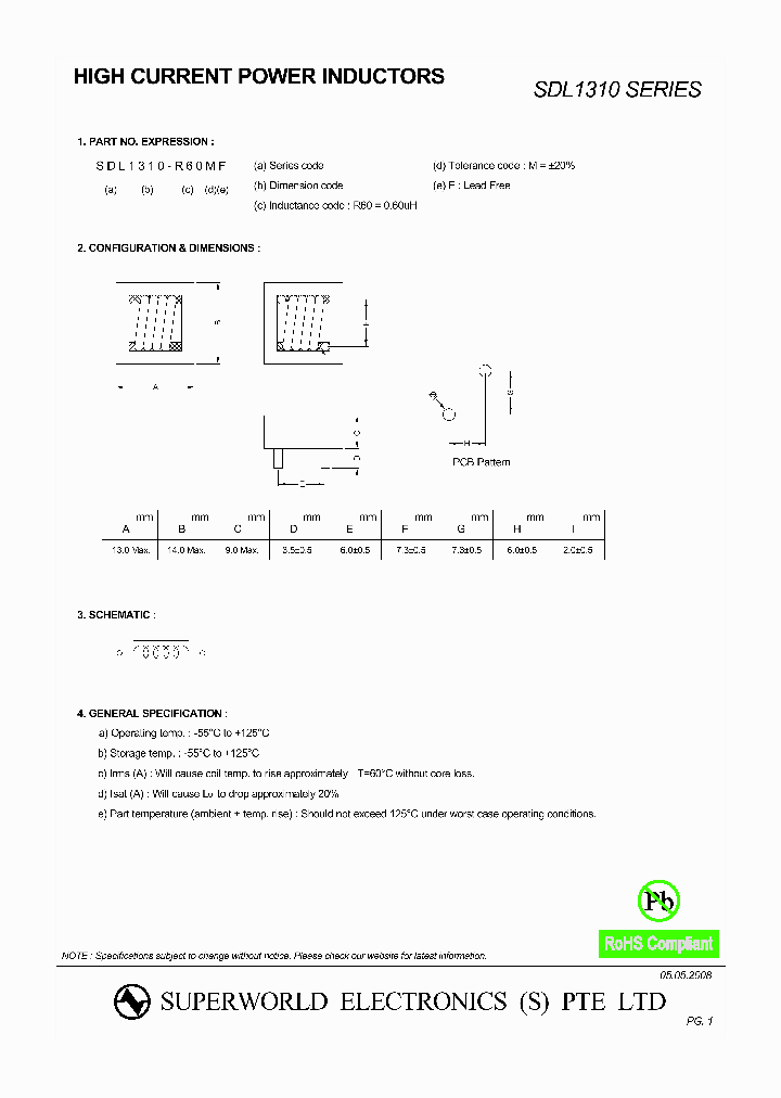 SDL1310_4744215.PDF Datasheet