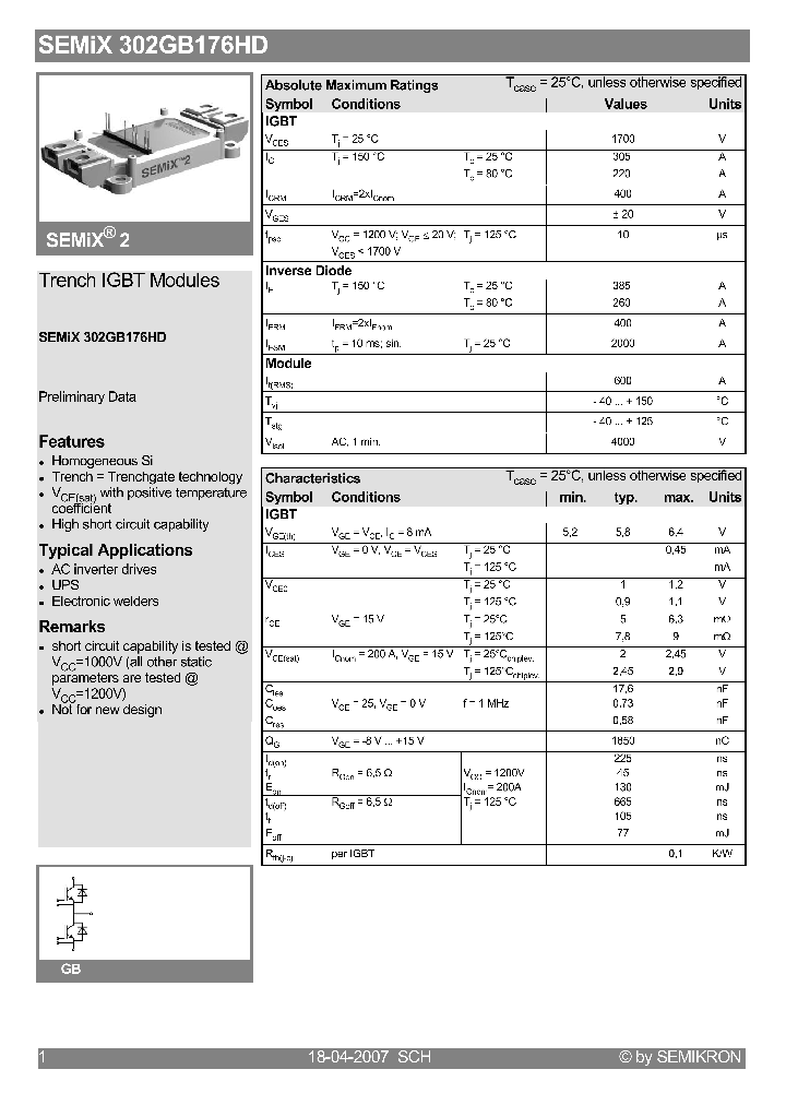 SEMIX302GB176HD_4437514.PDF Datasheet