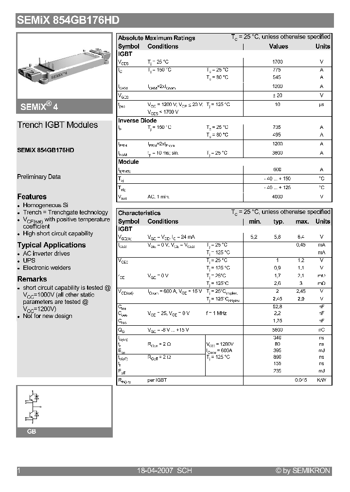 SEMIX854GB176HD_4254495.PDF Datasheet