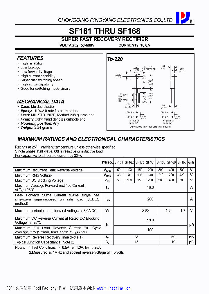 SF161_4470077.PDF Datasheet