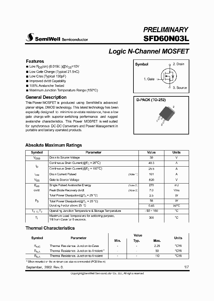 SFD60N03L_4269911.PDF Datasheet