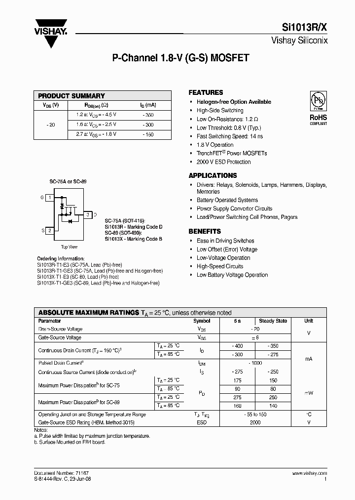 SI1013R-T1-E3_4343854.PDF Datasheet