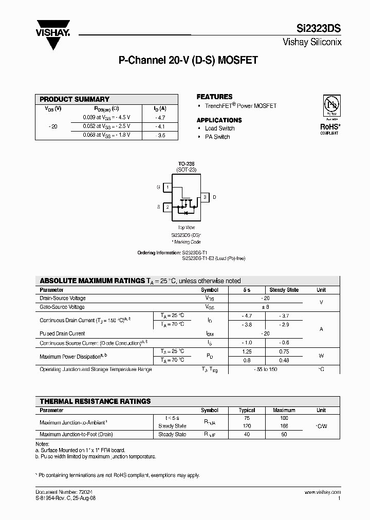 SI2323DS-T1_4460495.PDF Datasheet