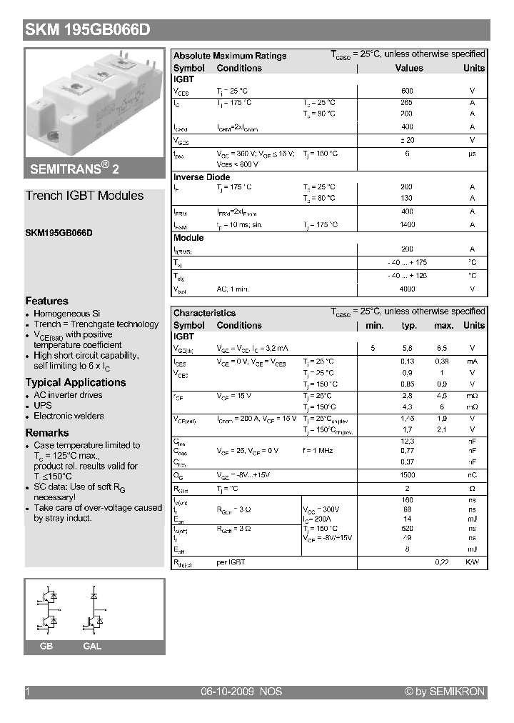 SKM195GB066D09_4571875.PDF Datasheet