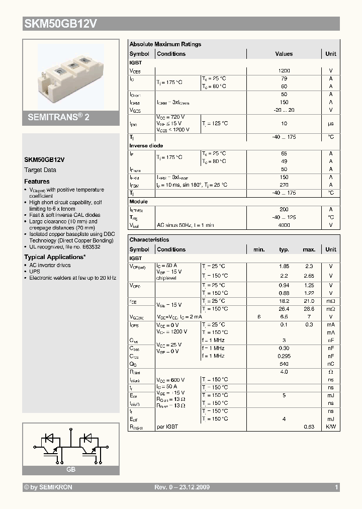 SKM50GB12V_4683735.PDF Datasheet
