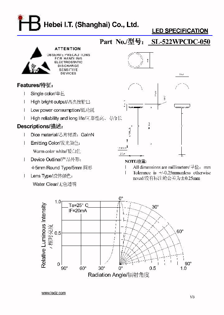 SL-522WPCDC-050_4564283.PDF Datasheet