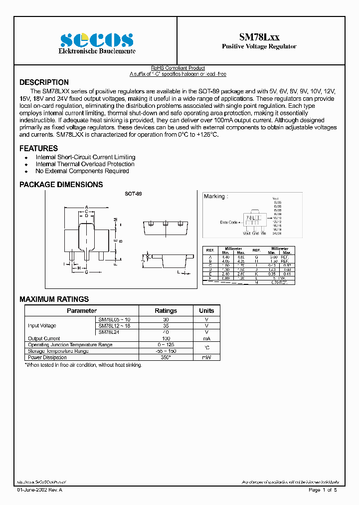 SM78L10_4437658.PDF Datasheet