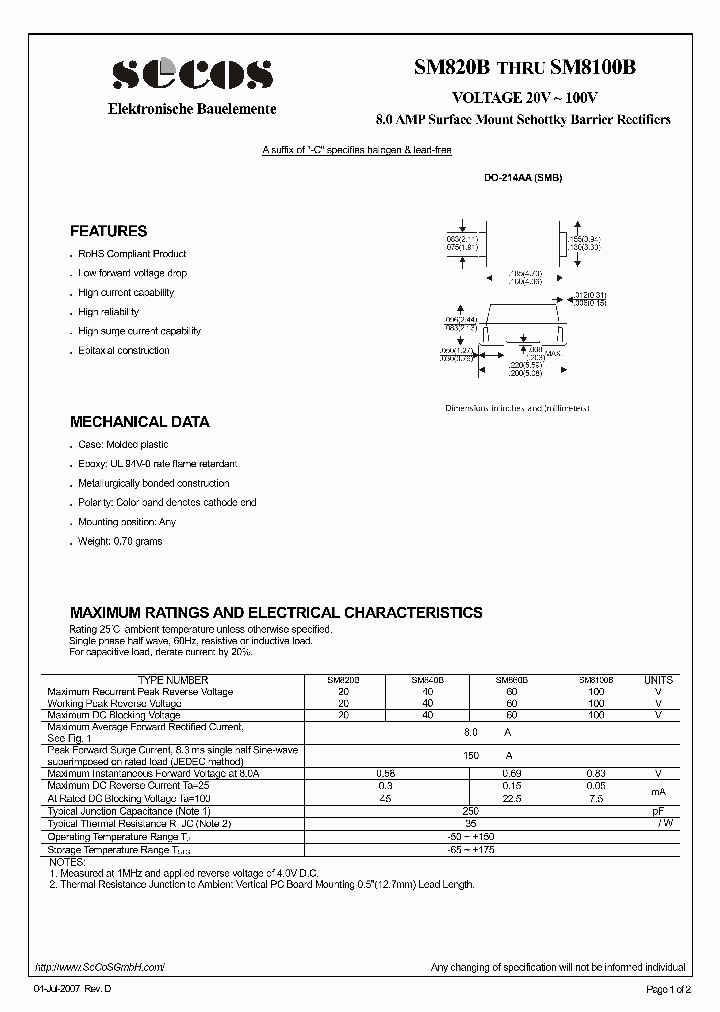 SM820B_4445330.PDF Datasheet