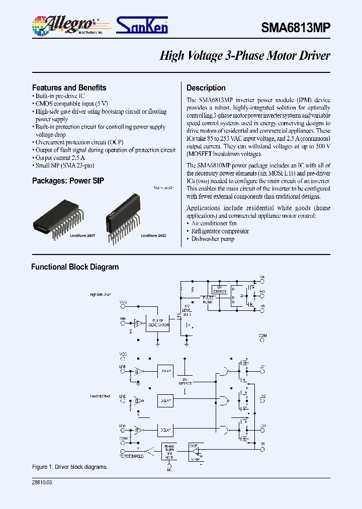 SMA6813MP_4247611.PDF Datasheet