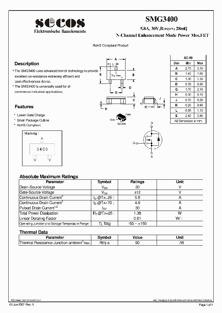 SMG3400_4839844.PDF Datasheet