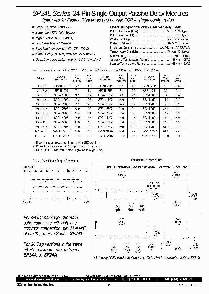 SP24L3005_4506998.PDF Datasheet