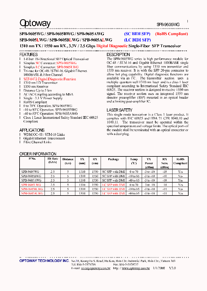 SPB-9605AWG_4585277.PDF Datasheet