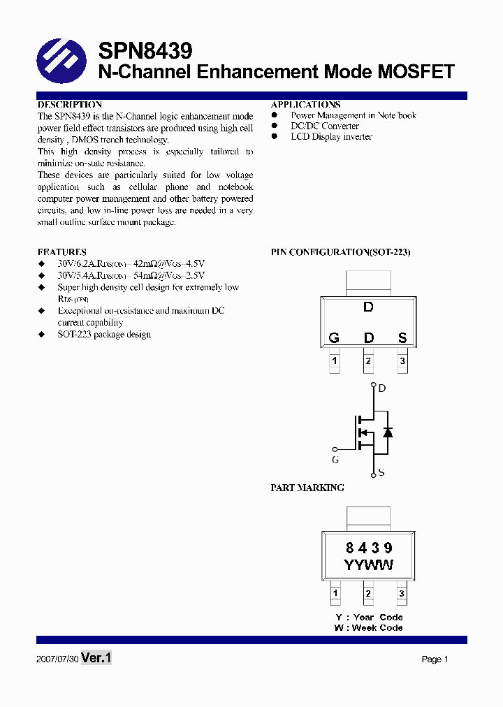 SPN8439_4591983.PDF Datasheet