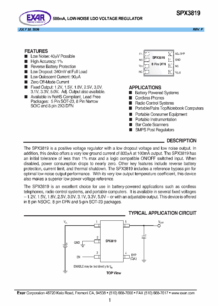 SPX3819M5-L-1-2_4473809.PDF Datasheet