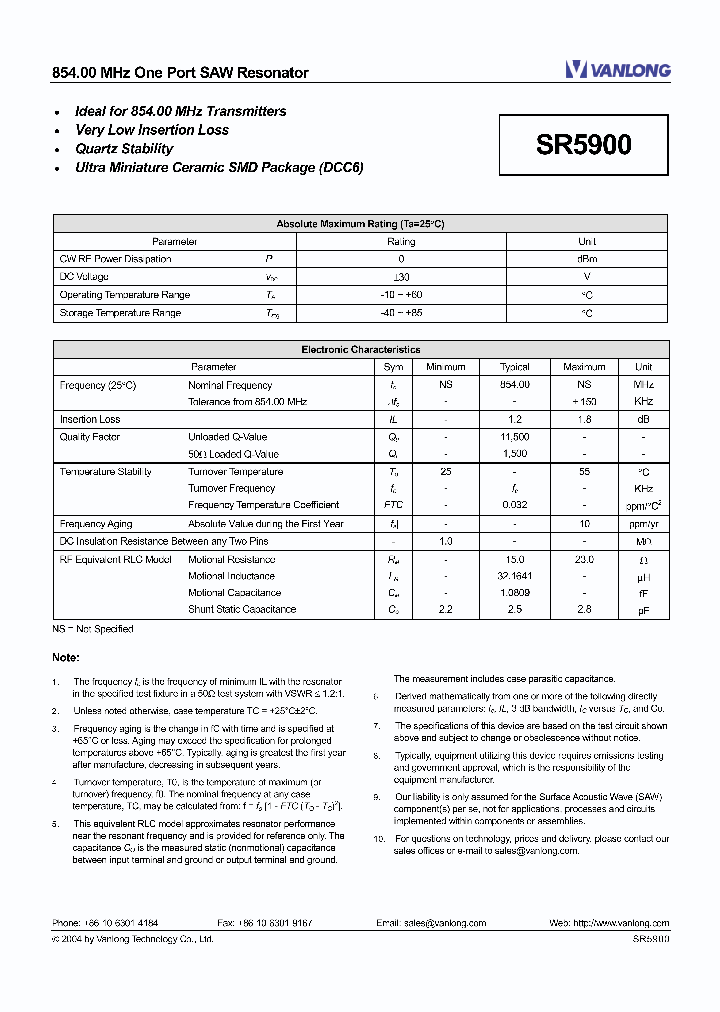 SR5900_4547327.PDF Datasheet