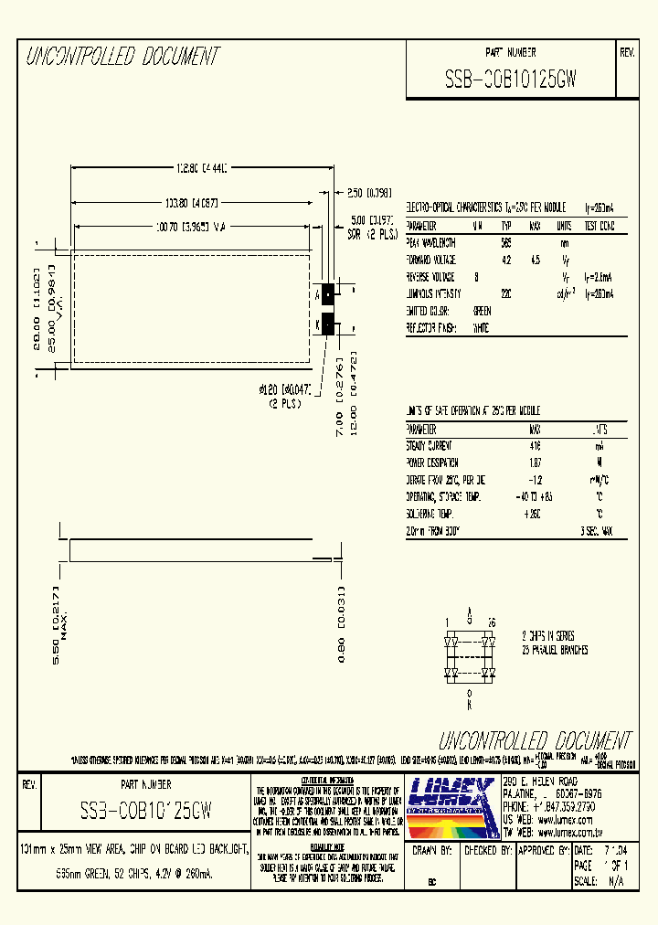 SSB-COB10125GW_4178194.PDF Datasheet