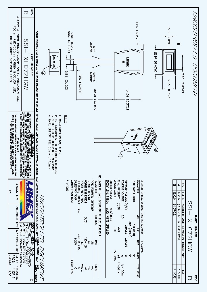 SSI-LXH072HGW_4410987.PDF Datasheet