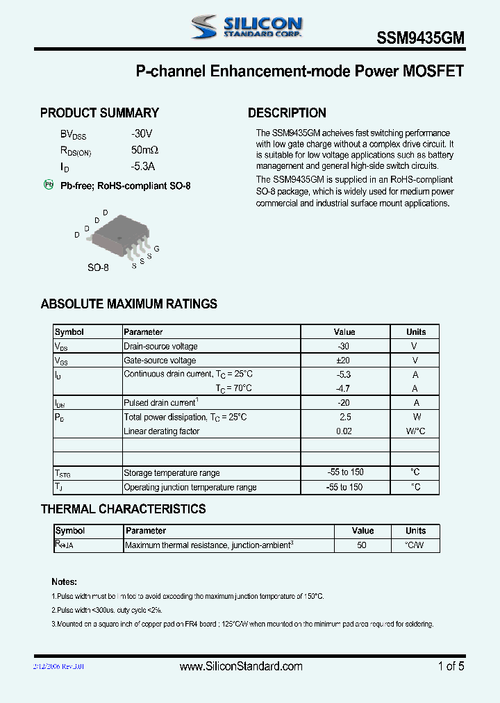SSM9435GM_4710438.PDF Datasheet