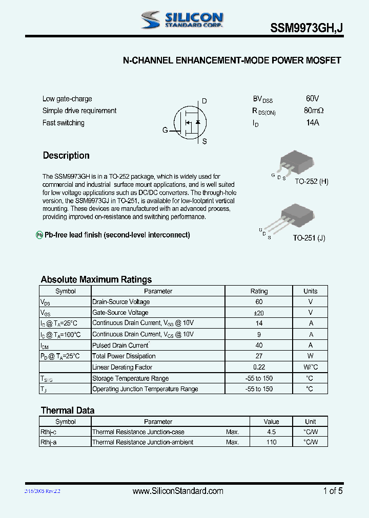 SSM9973GH_4660319.PDF Datasheet