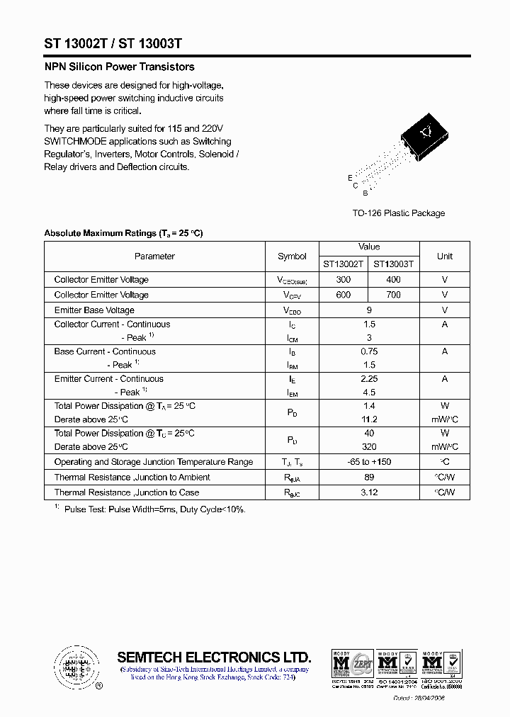 ST13002T_4464611.PDF Datasheet