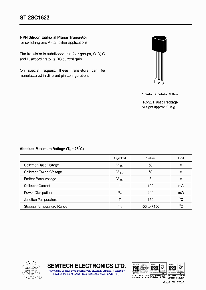 ST2SC1623_4425608.PDF Datasheet