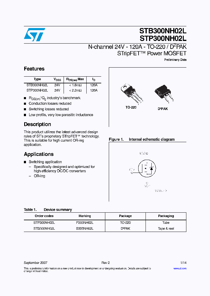 STB300NH02L_4261110.PDF Datasheet