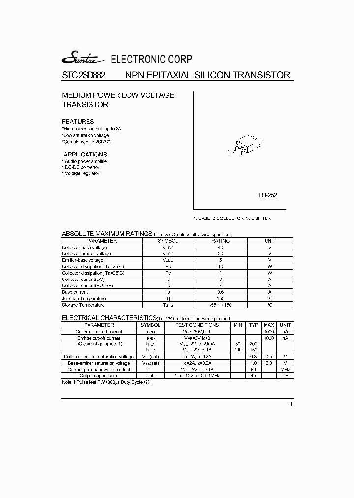 STC2SD882TO252_4279681.PDF Datasheet