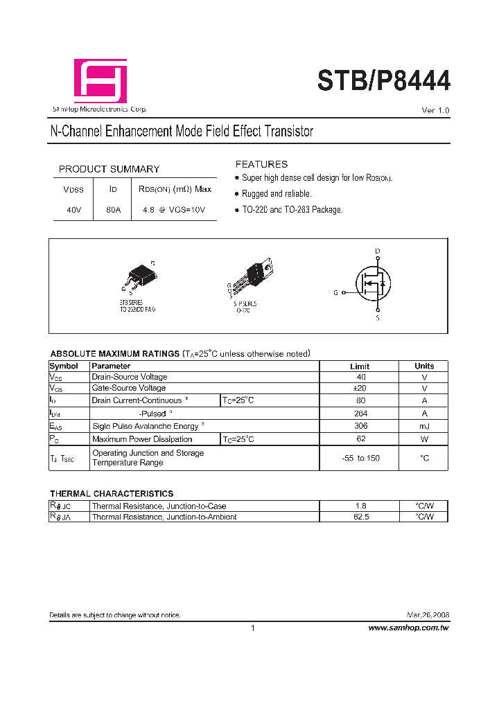 STP8444_4790317.PDF Datasheet