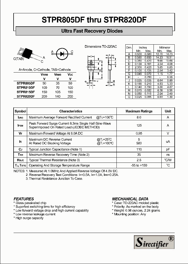 STPR820DF_4301477.PDF Datasheet