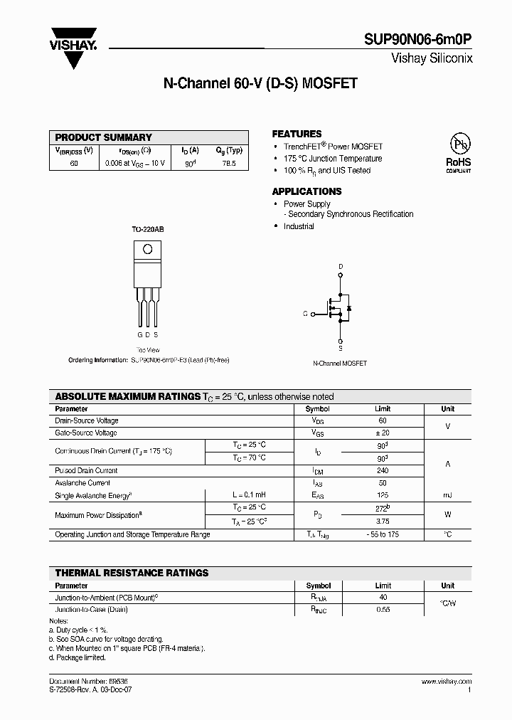 SUP90N06-6M0P_4328352.PDF Datasheet