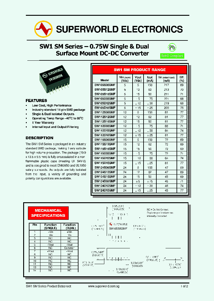 SW105D05SMF_4462653.PDF Datasheet