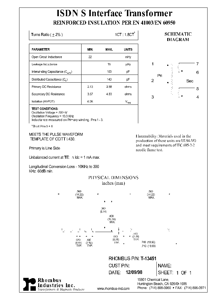 T-13451_4518198.PDF Datasheet