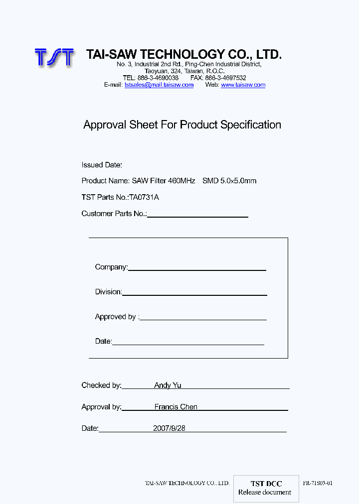 TA0731A_4657254.PDF Datasheet