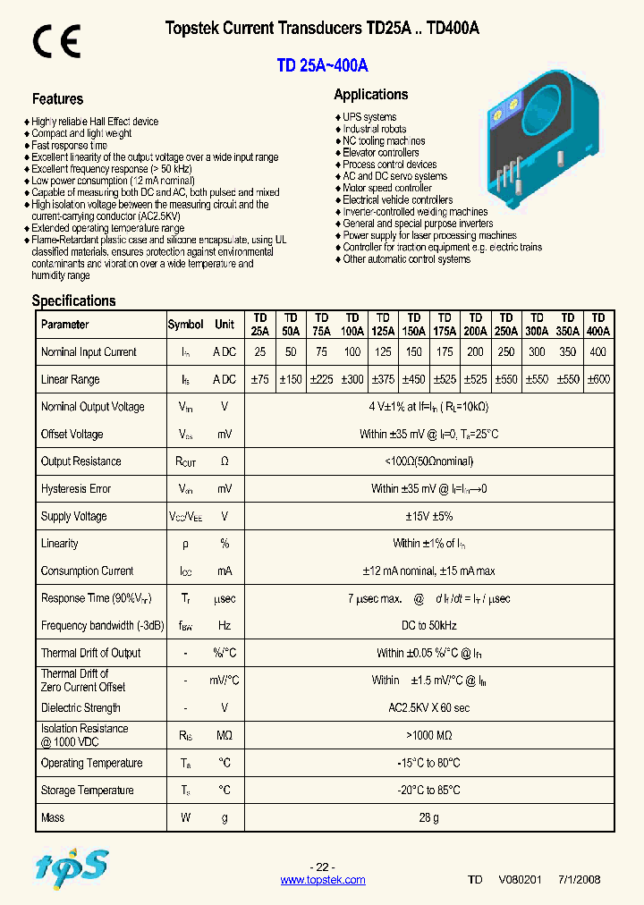 TD100A_4628805.PDF Datasheet