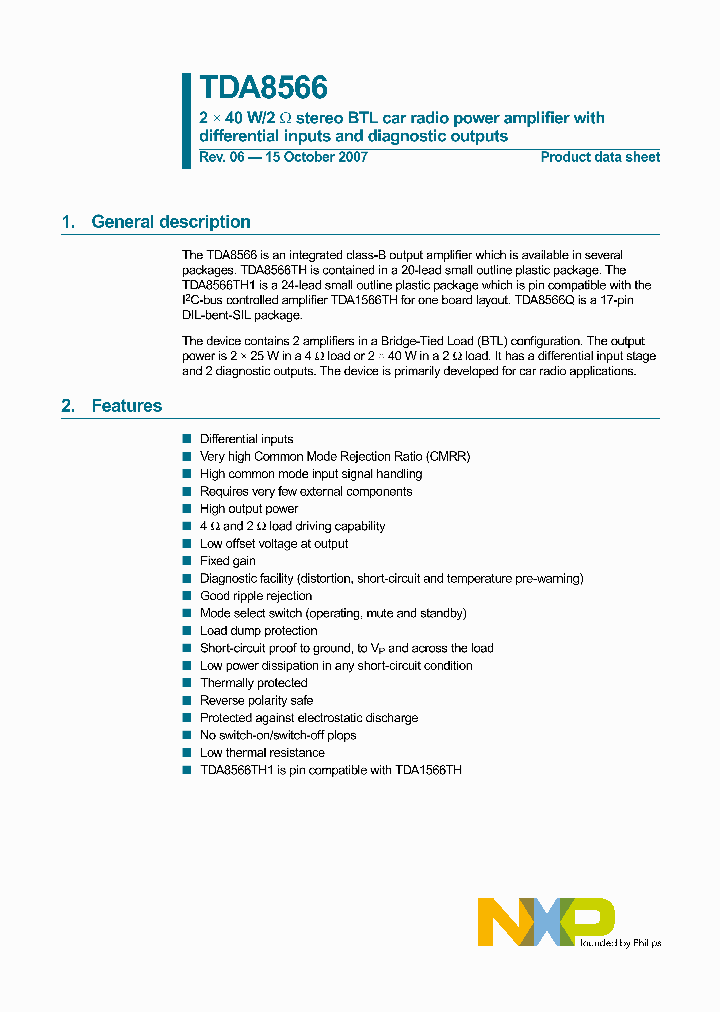 TDA8566_4340689.PDF Datasheet