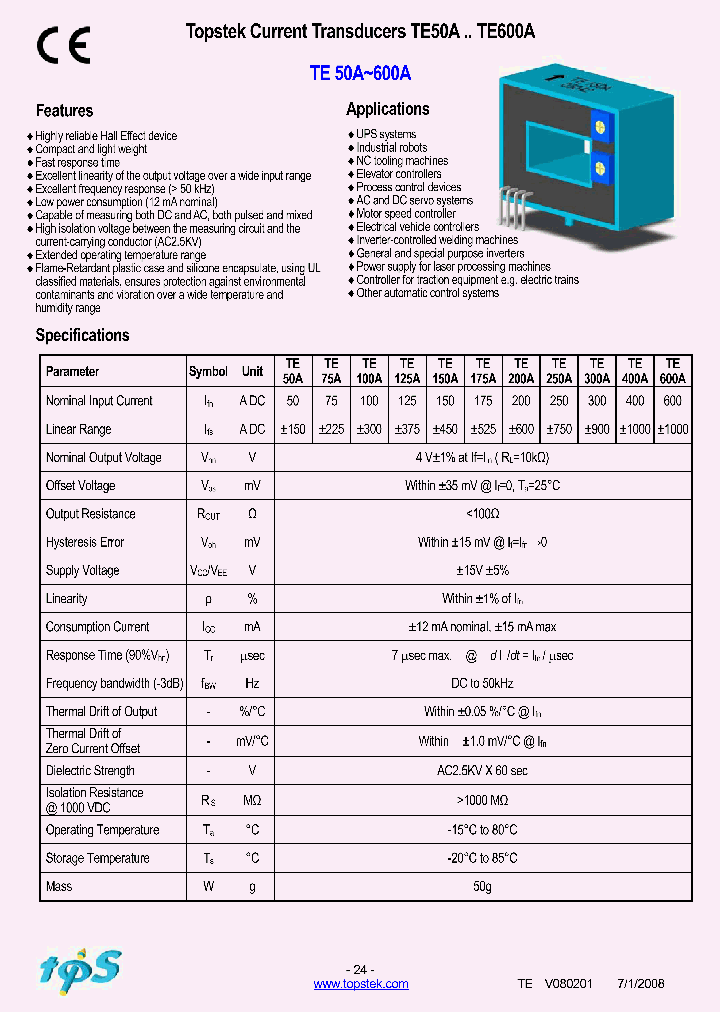 TE125A_4251774.PDF Datasheet