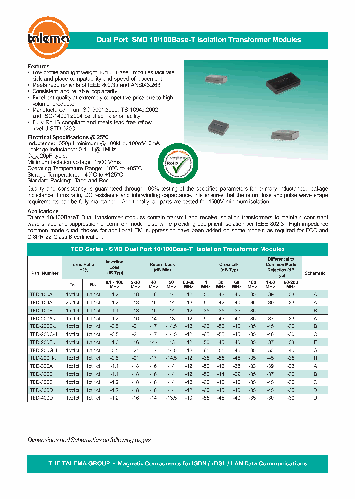 TED-100A_4490990.PDF Datasheet