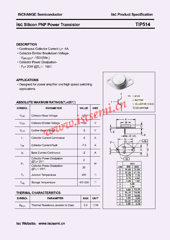 TIP514_4501687.PDF Datasheet