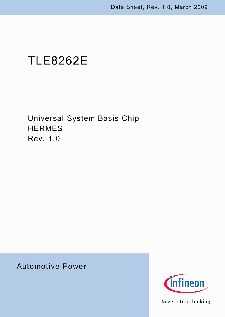TLE8262E_4605258.PDF Datasheet