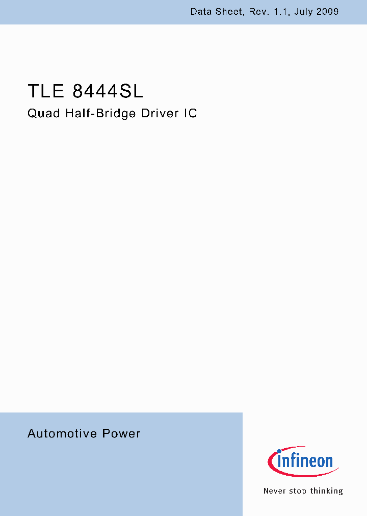 TLE8444SL_4750222.PDF Datasheet