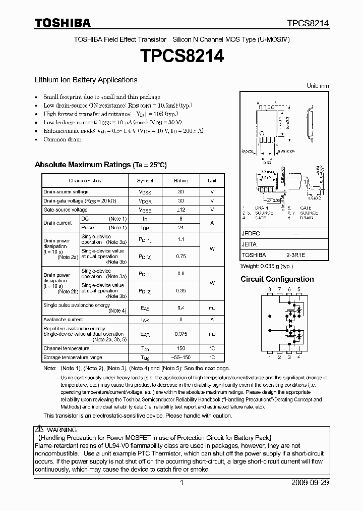 TPCS821409_4606620.PDF Datasheet