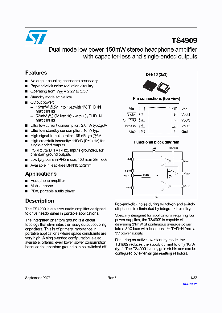 TS4909_4330999.PDF Datasheet