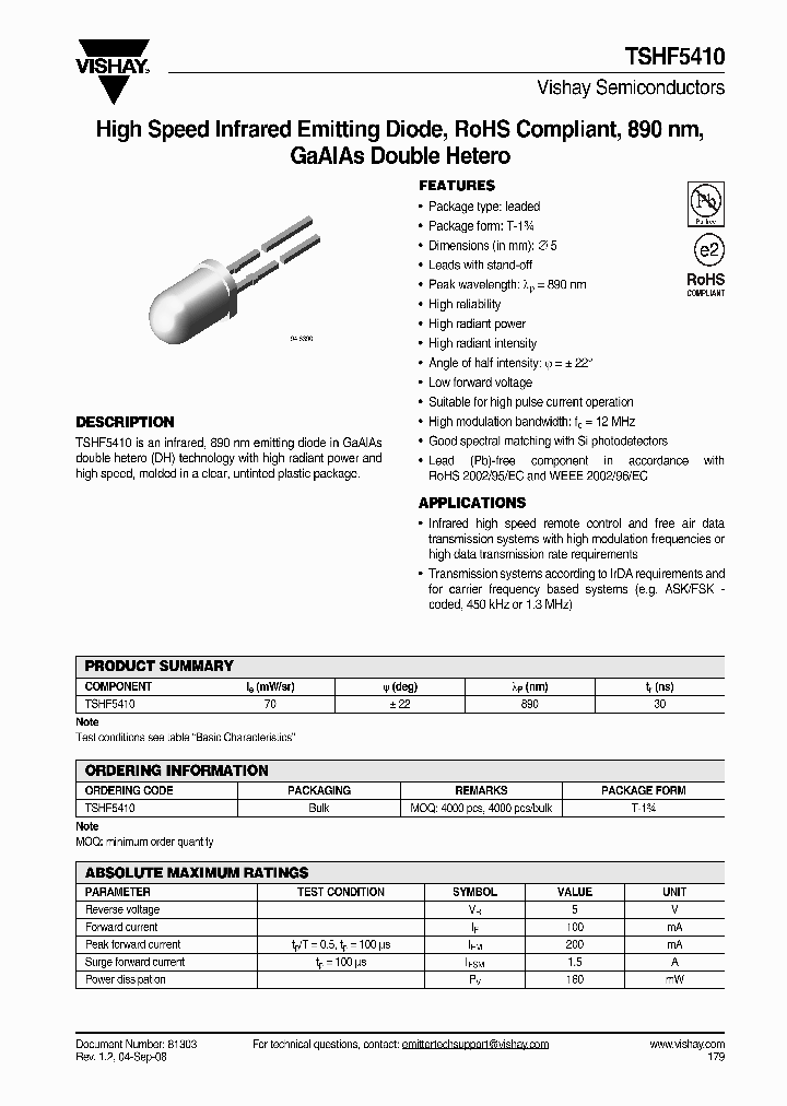 TSHF5410_4260848.PDF Datasheet