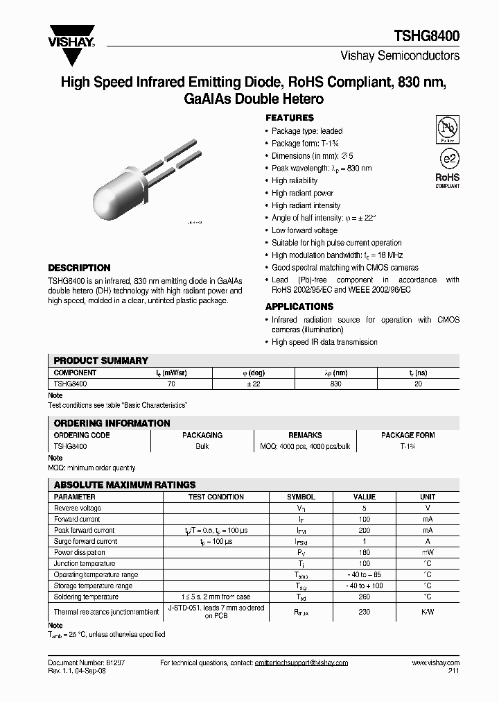 TSHG8400_4262008.PDF Datasheet