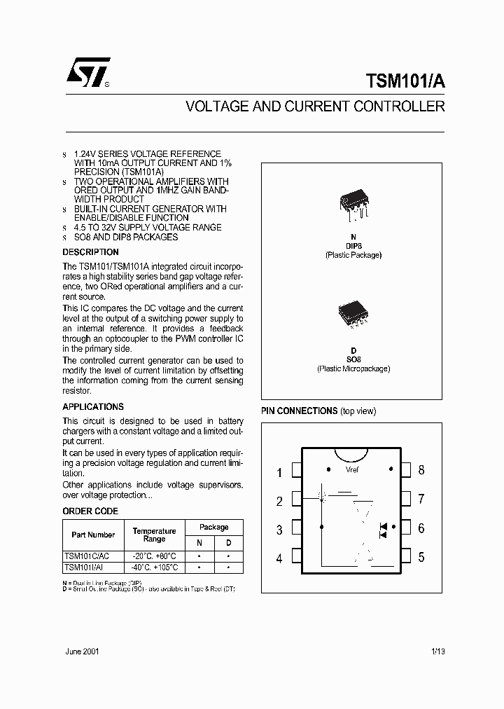 TSM101C_4313819.PDF Datasheet